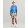 image:imageHUK Kids Pursuit Volley Pattern QuickDry Shorts for KidsKc  Sharkskin