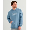 image:imageHUK Mens Edisto Script Terry HoodieBlue Shadow