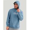 image:imageHUK Mens Edisto Script Terry HoodieBlue Shadow