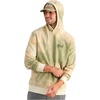 image:imageHUK Mens Edisto Terry Hoodie Soft Terry Cloth Pullover Lightweight Casual Fishing HoodieBass Batch  Silver Birch