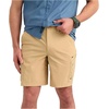 image:imageHUK Mens Icon Performance Fishing Shorts UPF 50 Sun Protection QuickDry StainResistant 9 Inseam Multiple PocketsStarfish