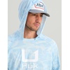 image:imageHUK Mens Icon Printed Long Sleeve Performance HoodieCoastal Drift