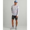image:imageHUK Mens Icon Printed Long Sleeve Performance HoodieCoral Reef