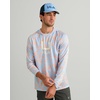 image:imageHUK Mens Icon Printed Long Sleeve Performance HoodieCoral Reef