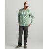image:imageHUK Mens Icon Printed Long Sleeve Performance HoodieSeagrass