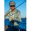 image:imageHUK Mens Icon Printed Long Sleeve Performance HoodieSeagrass