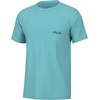 image:imageHUK Mens Performance Fishing Logo Tee Short Sleeve TShirt for MenAmerican Blues  Marine Blue