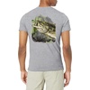 image:imageHUK Mens Performance Fishing Logo Tee Short Sleeve TShirt for MenCrank  Sharkskin Heather