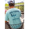 image:imageHUK Mens Performance Fishing Logo Tee Short Sleeve TShirt for MenHuk Sign  Marine Blue
