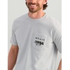 image:imageHUK Mens Performance Fishing Logo Tee Short Sleeve TShirt for MenHuk and Co  Harbor Mist