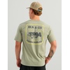 image:imageHUK Mens Performance Fishing Logo Tee Short Sleeve TShirt for MenHuk and Co  Seagrass