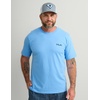 image:imageHUK Mens Performance Fishing Logo Tee Short Sleeve TShirt for MenKc Americana  Marolina Blue