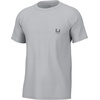image:imageHUK Mens Performance Fishing Logo Tee Short Sleeve TShirt for MenKelp Fill  Harbor Mist