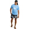 image:imageHUK Mens Performance Fishing Logo Tee Short Sleeve TShirt for MenMarolina Blue