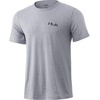 image:imageHUK Mens Performance Fishing Logo Tee Short Sleeve TShirt for MenPassing Front  Sharkskin Heather