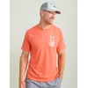 image:imageHUK Mens Performance Fishing Logo Tee Short Sleeve TShirt for MenRacer  Fresh Salmon