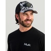 image:imageHUK Mens Performance Fishing Logo Tee Short Sleeve TShirt for MenSalute  Black 20