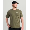 image:imageHUK Mens Performance Fishing Logo Tee Short Sleeve TShirt for MenSalute  Moss
