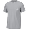 image:imageHUK Mens Performance Fishing Logo Tee Short Sleeve TShirt for MenSteamer Fly  Harbor Mist