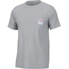 image:imageHUK Mens Performance Fishing Logo Tee Short Sleeve TShirt for MenSun and Surf  Harbor Mist