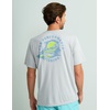 image:imageHUK Mens Performance Fishing Logo Tee Short Sleeve TShirt for MenSunset Chop  Harbor Mist