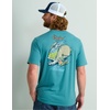image:imageHUK Mens Performance Fishing Logo Tee Short Sleeve TShirt for MenTaco Shot  Storm Blue