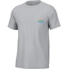 image:imageHUK Mens Performance Fishing Logo Tee Short Sleeve TShirt for MenTiki Border  Harbor Mist