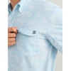 image:imageHUK Mens Tide Point Pattern Short Sleeve Shirt Fishing Button DownCoastal Drift