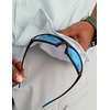 image:imageHUK Mens Tide Point Pattern Short Sleeve Shirt Fishing Button DownHeron Blue