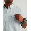 image:imageHUK Mens Tide Point Pattern Short Sleeve Shirt Fishing Button DownHeron Blue