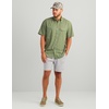 image:imageHUK Mens Tide Point Pattern Short Sleeve Shirt Fishing Button DownOverland Trek