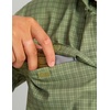 image:imageHUK Mens Tide Point Pattern Short Sleeve Shirt Fishing Button DownOverland Trek