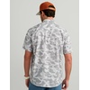 image:imageHUK Mens Tide Point Pattern Short Sleeve Shirt Fishing Button DownSeagull