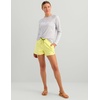 image:imageHUK Womens Pursuit Volley Short QuickDry Fishing Shorts for WomenVintage Chartreuse
