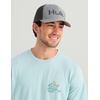 image:imageHUK Womens Short Sleeve Performance Tee Fishing TShirt for WomenCoastal Club  Heron Blue