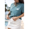 image:imageHUK Womens Short Sleeve Performance Tee Fishing TShirt for WomenRaised on Waves  North Atlantic