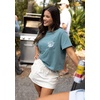 image:imageHUK Womens Short Sleeve Performance Tee Fishing TShirt for WomenRaised on Waves  North Atlantic