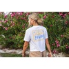 image:imageHUK Womens Short Sleeve Performance Tee Fishing TShirt for WomenRising Sun  White