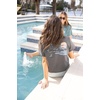 image:imageHUK Womens Short Sleeve Performance Tee Fishing TShirt for WomenSeas the Day  Dark Shadow