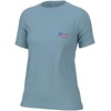 image:imageHUK Womens Short Sleeve Performance Tee Fishing TShirt for WomenTrout Wrangle  Seafoam Mist