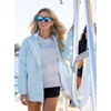 image:imageHUK Womens Storm Heavy Duty Jacket 20 Waterproof Windproof Breathable Rain Coat for WomenHeron Blue