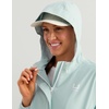 image:imageHUK Womens Storm Heavy Duty Jacket 20 Waterproof Windproof Breathable Rain Coat for WomenHeron Blue