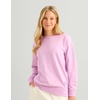 image:imageHUK womens Edisto Terry Crew Lightweight Terry Cloth Sweatshirt Soft Casual Coastal Pullover for WomenOleander