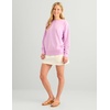 image:imageHUK womens Edisto Terry Crew Lightweight Terry Cloth Sweatshirt Soft Casual Coastal Pullover for WomenOleander