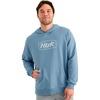 image:imageHUK Mens Edisto Script Terry HoodieBlue Shadow