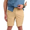 image:imageHUK Mens Icon Performance Fishing Shorts UPF 50 Sun Protection QuickDry StainResistant 9 Inseam Multiple PocketsStarfish