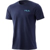 image:imageHUK Mens Performance Fishing Logo Tee Short Sleeve TShirt for MenHammerhead  Sargasso Sea Heather