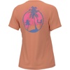 image:imageHUK Womens Short Sleeve Performance Tee Fishing TShirt for WomenPalmetto  Coral Reef