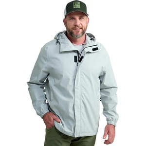 image:imageHUK  Mens Storm Jacket Heavy Duty Fishing Rain CoatHarbor Mist