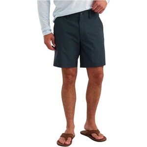 image:imageHUK Mens Drift 8 Inseam UPF 50 Stretch Fishing Short with WaterRepellent Finish and Secure StorageSea Storm